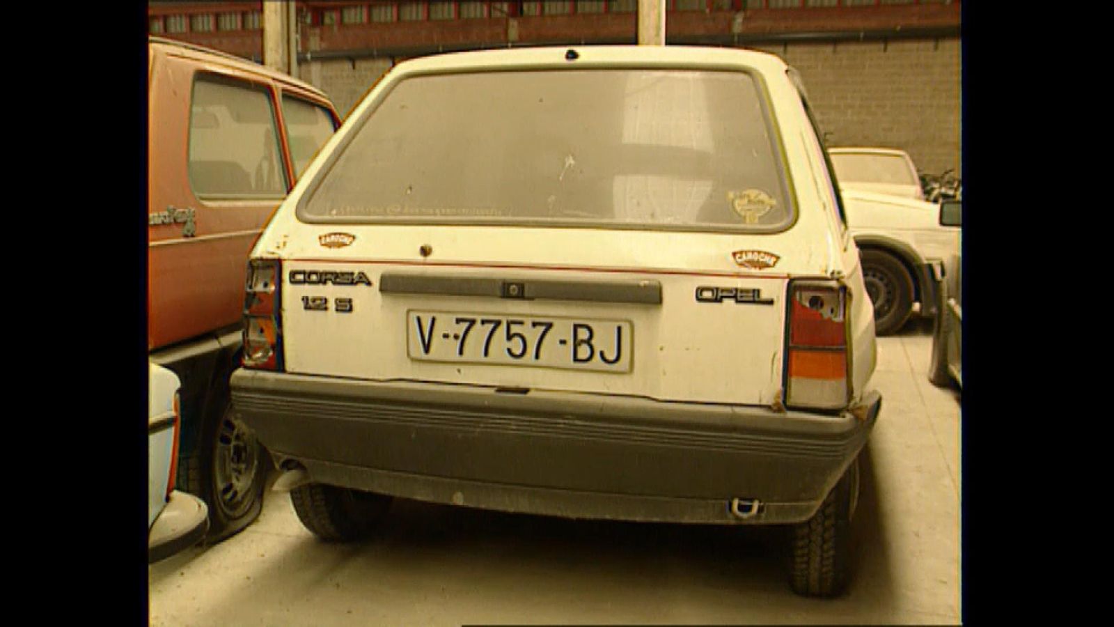 Opel Corsa blanc de Miquel Ricart