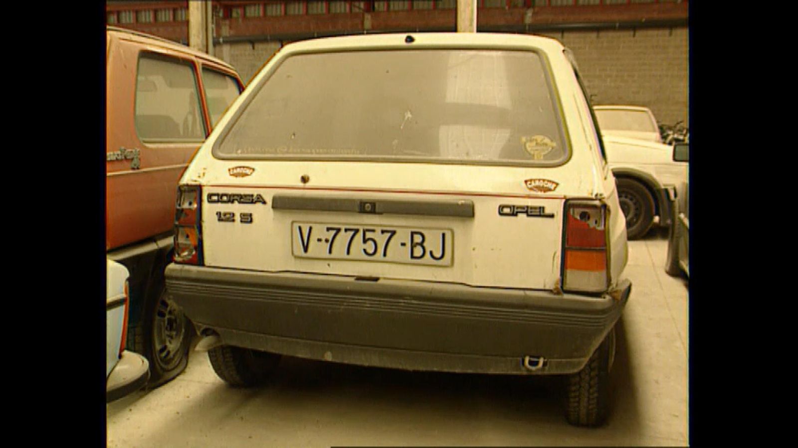 Opel Corsa blanc de Miquel Ricart