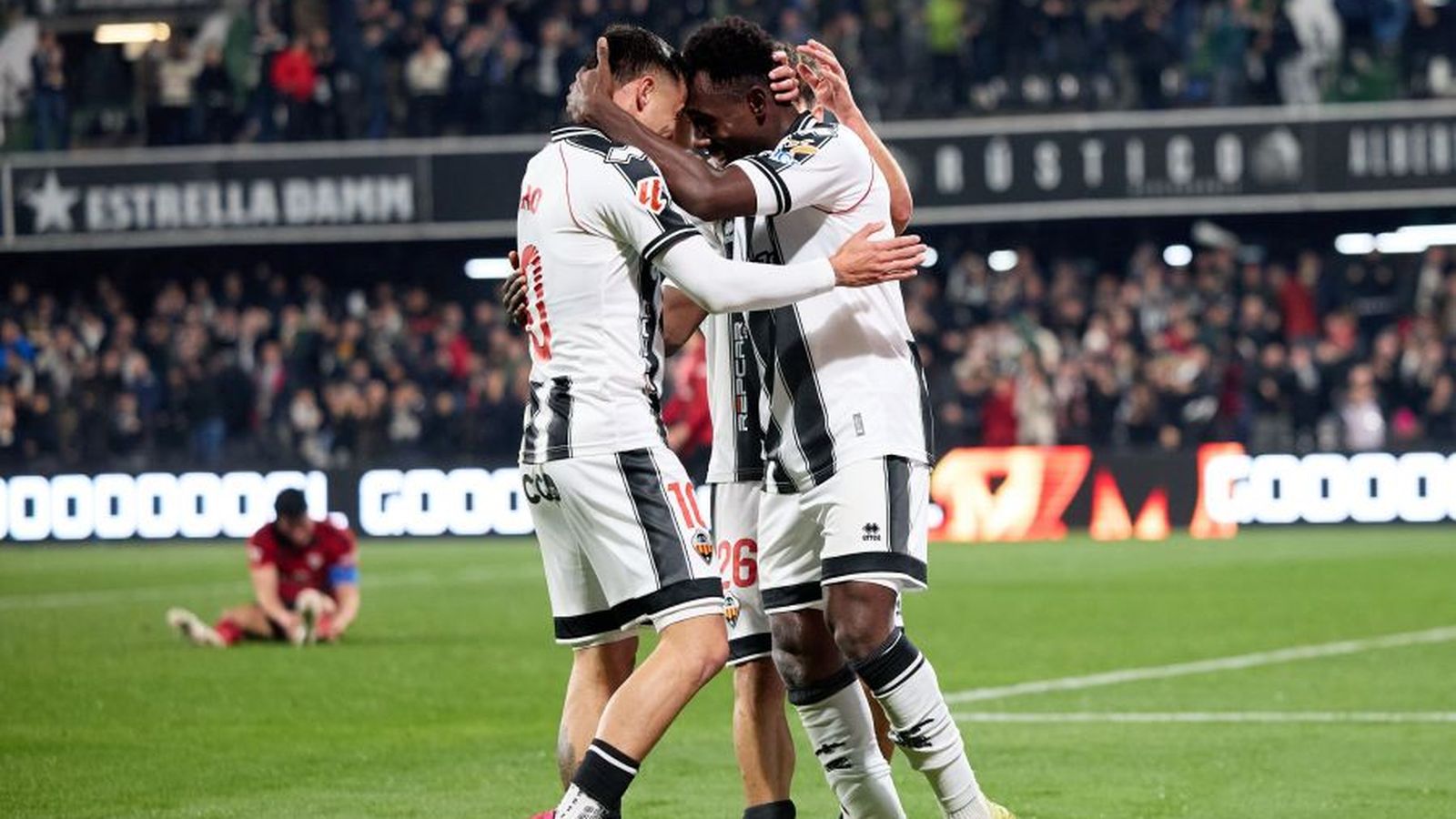 En el partit de la primera volta, el Castelló va superar el Mirandés a Castàlia (3-1)