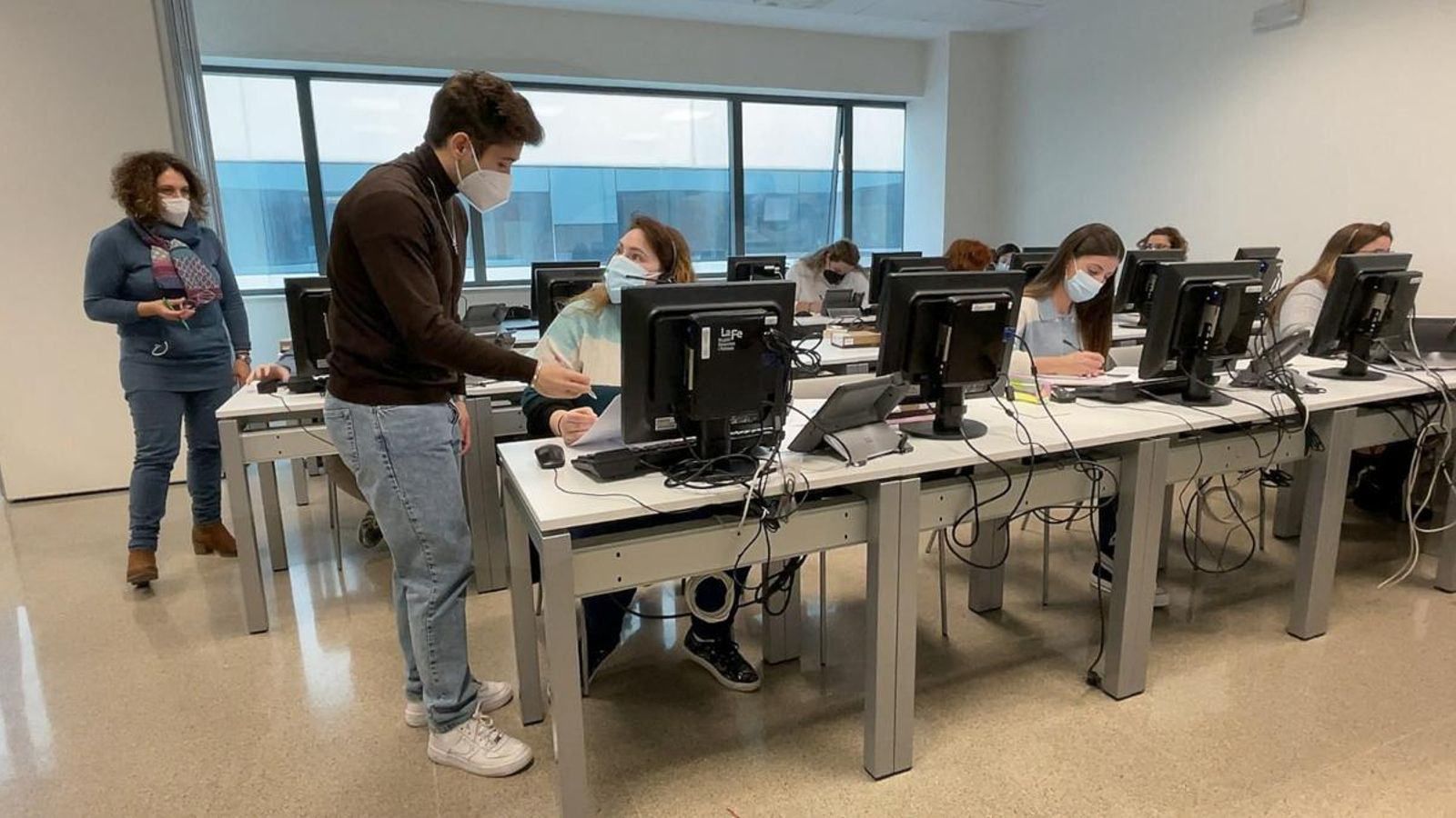 Nous rastrejadors que treballen el l'Hospital La Fe