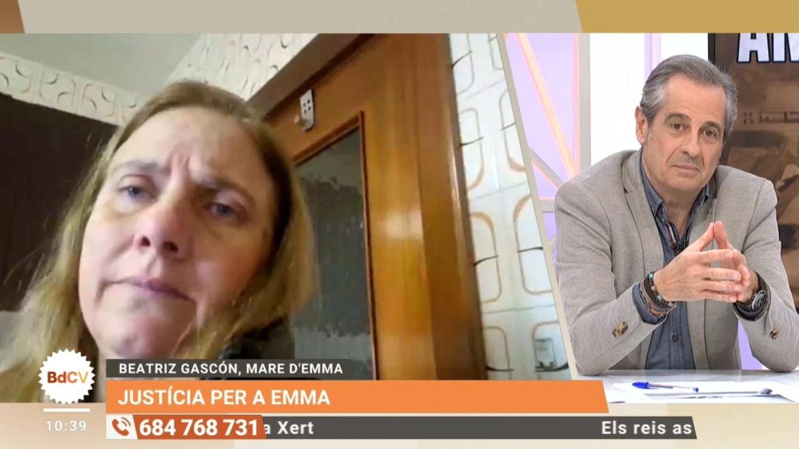 La família d’Emma, la menor de Xèrica que va morir a causa d’una peritonitis, demana justícia