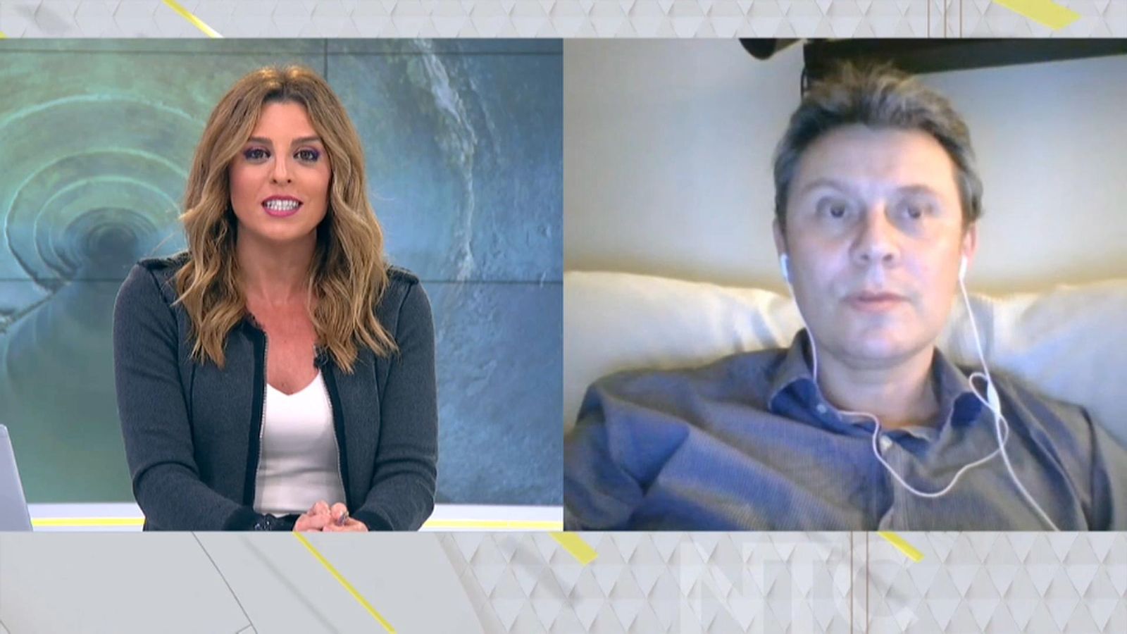 Juan Francisco Maestre, director del laboratori de Global Omnium, intervé en À Punt NTC