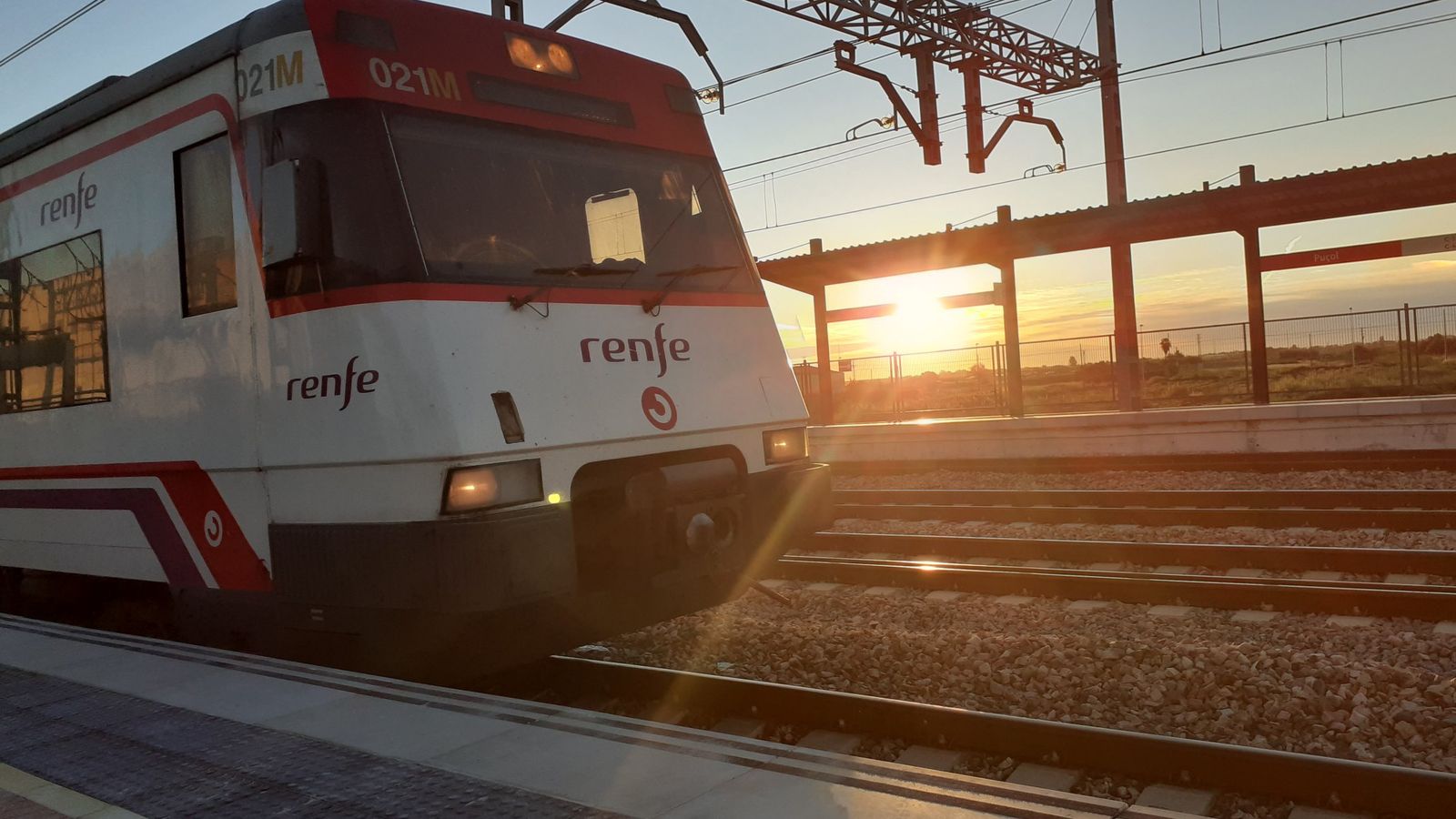 Tren de rodalies a la Comunitat Valenciana