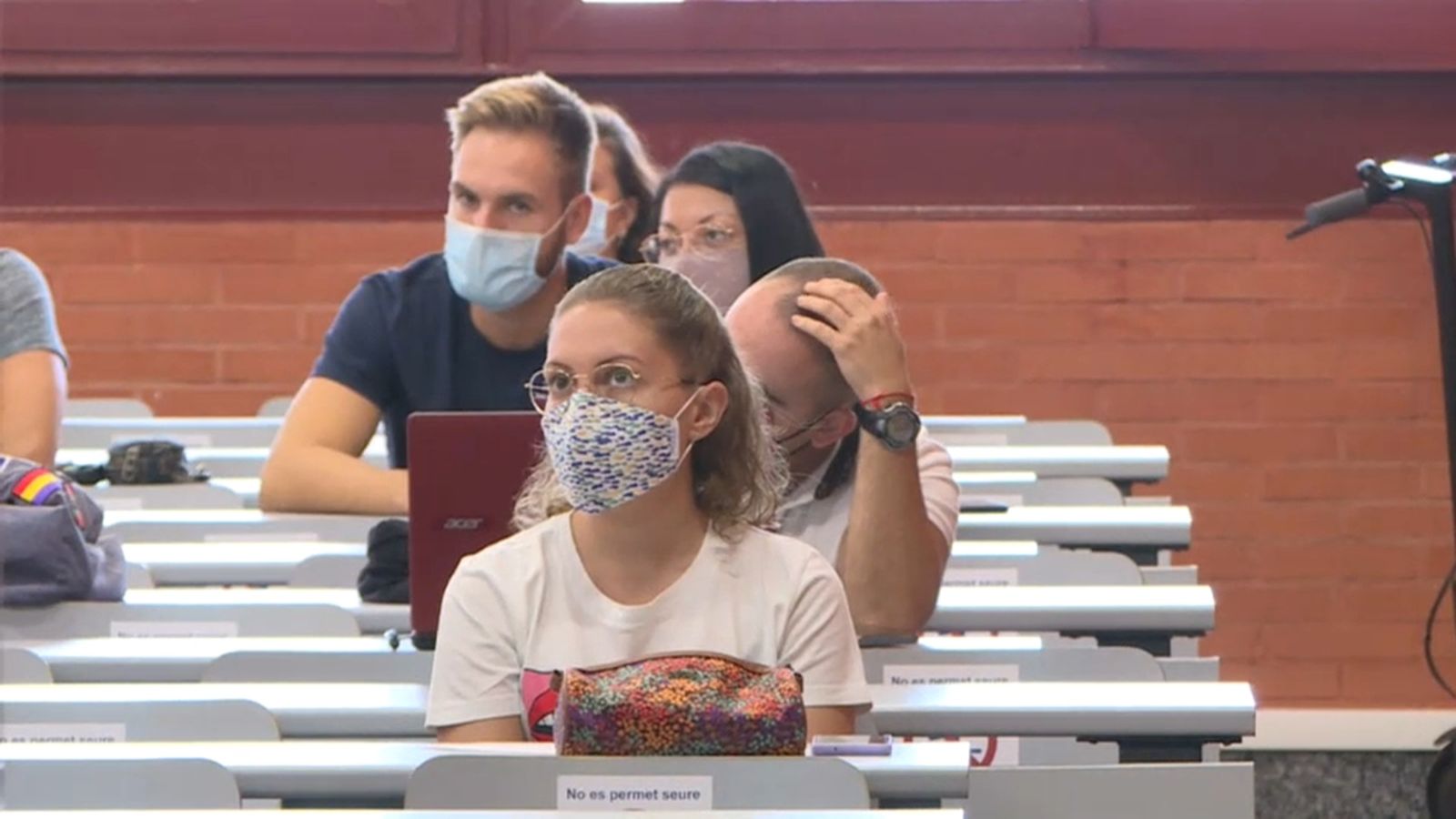 Els alumnes de la Comunitat Valenciana han iniciat aquest dilluns el curs universitari