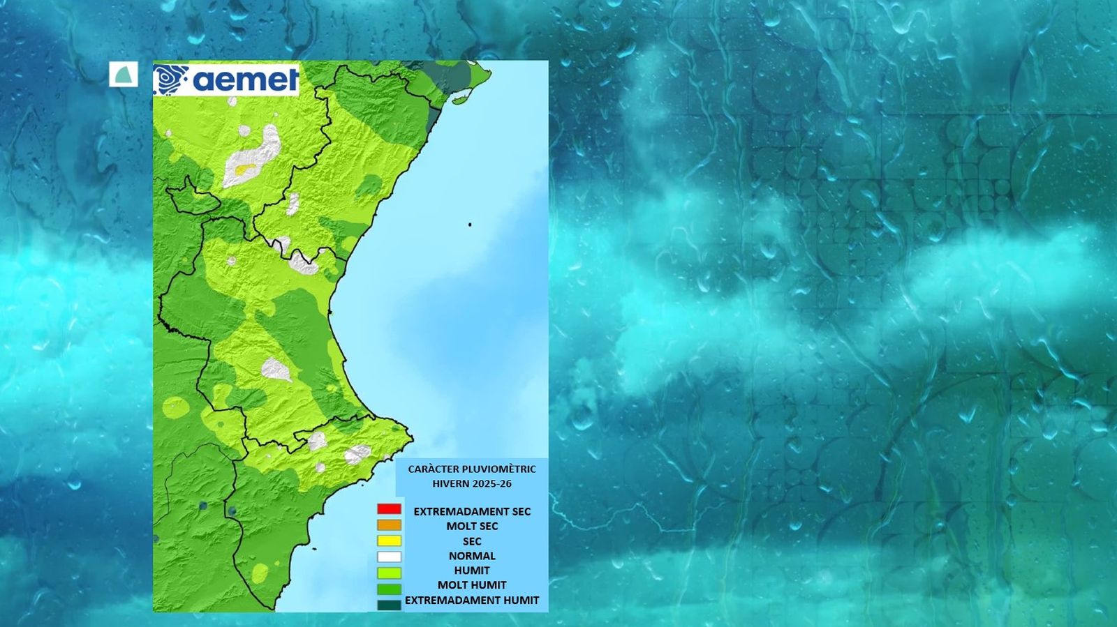 CARÀCTER PLUVIOMÈTRIC DE L'HIVERN DE 2025-2026