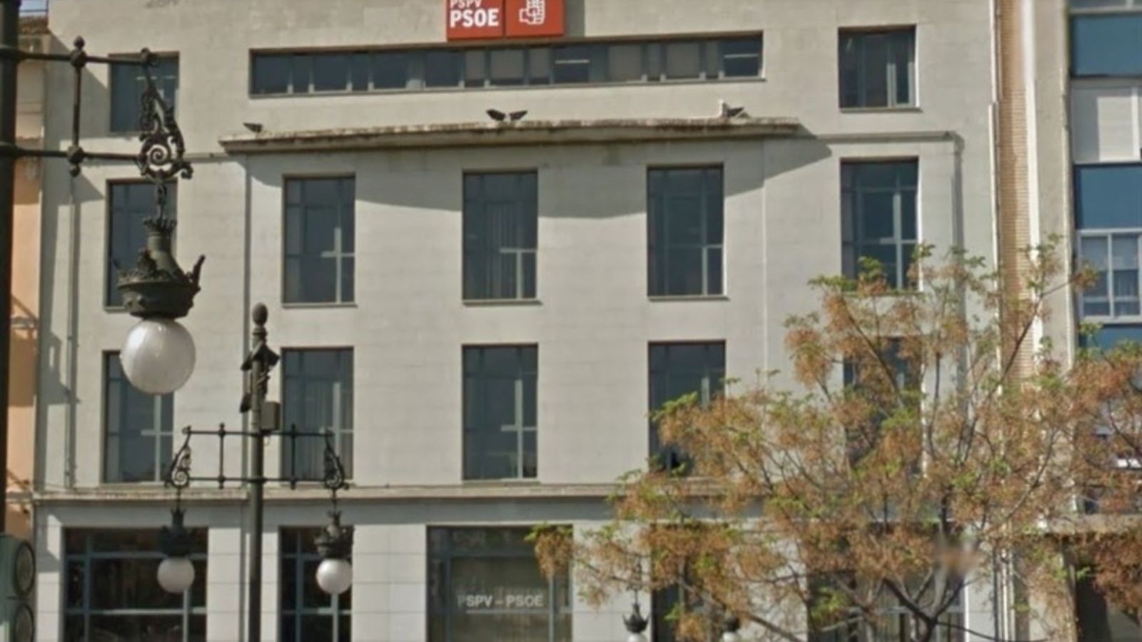 Seu del PSPV al carrer de la Blanqueria
