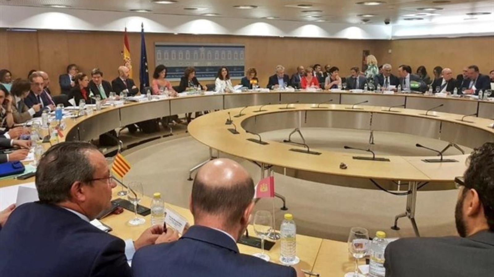 Imatge d'axiu de l'anterior Consell de Política Fiscal i Financera, celebrat el passat 31 de juliol