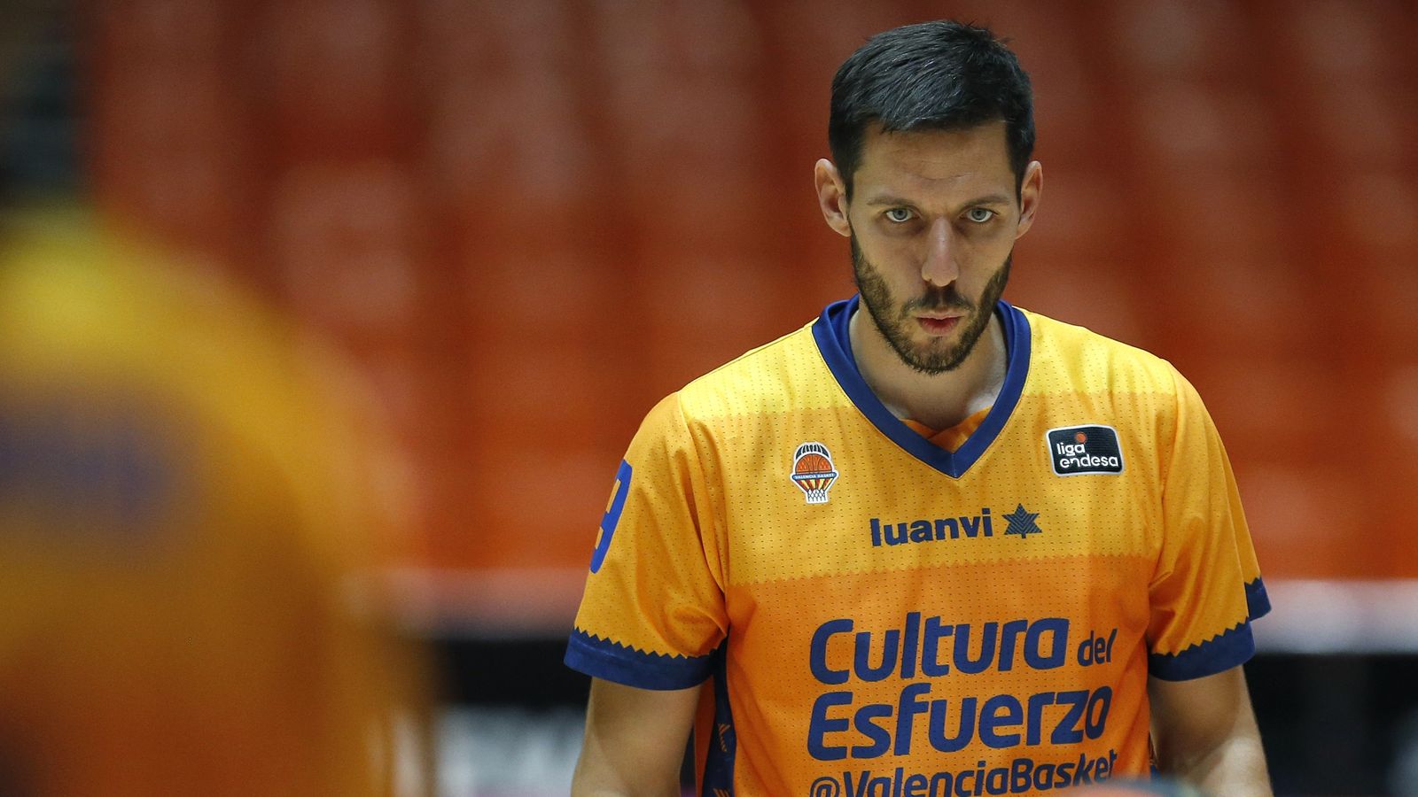 El jugador del València Basket, Sam Van Rossom