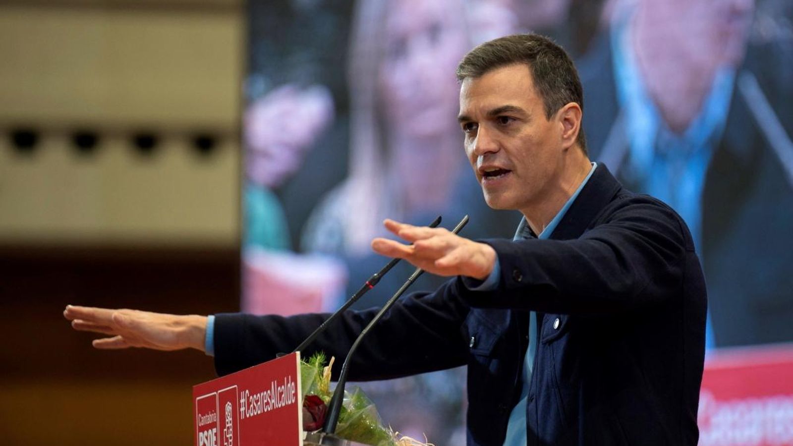 Pedro Sánchez a Santander