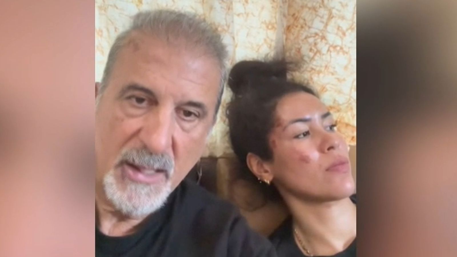 Vicente i Fernanda en una de les intervencions a les xarxes socials en què han relatat l'experiència