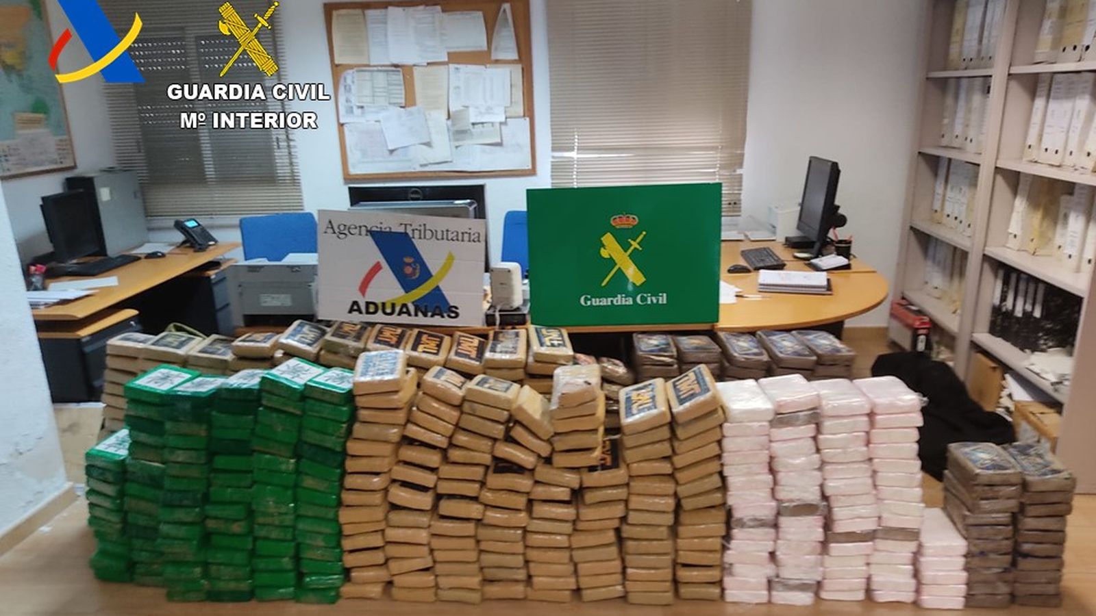 Carregament de cocaïna interceptat al port de València