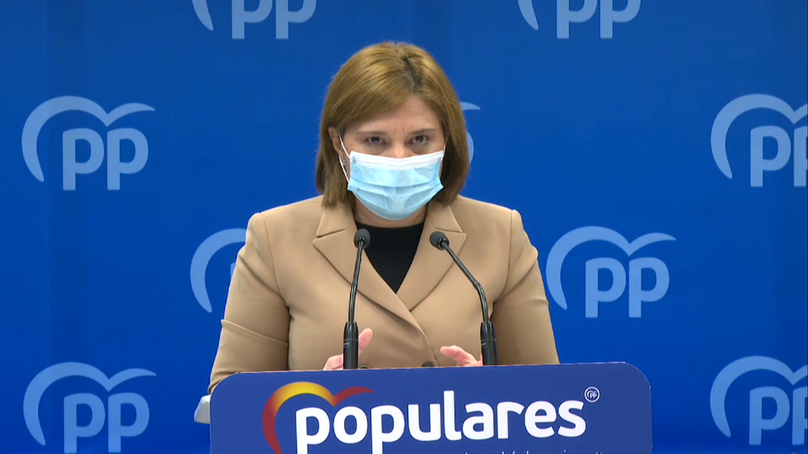 La presidenta del PPCV, Isabel Bonig