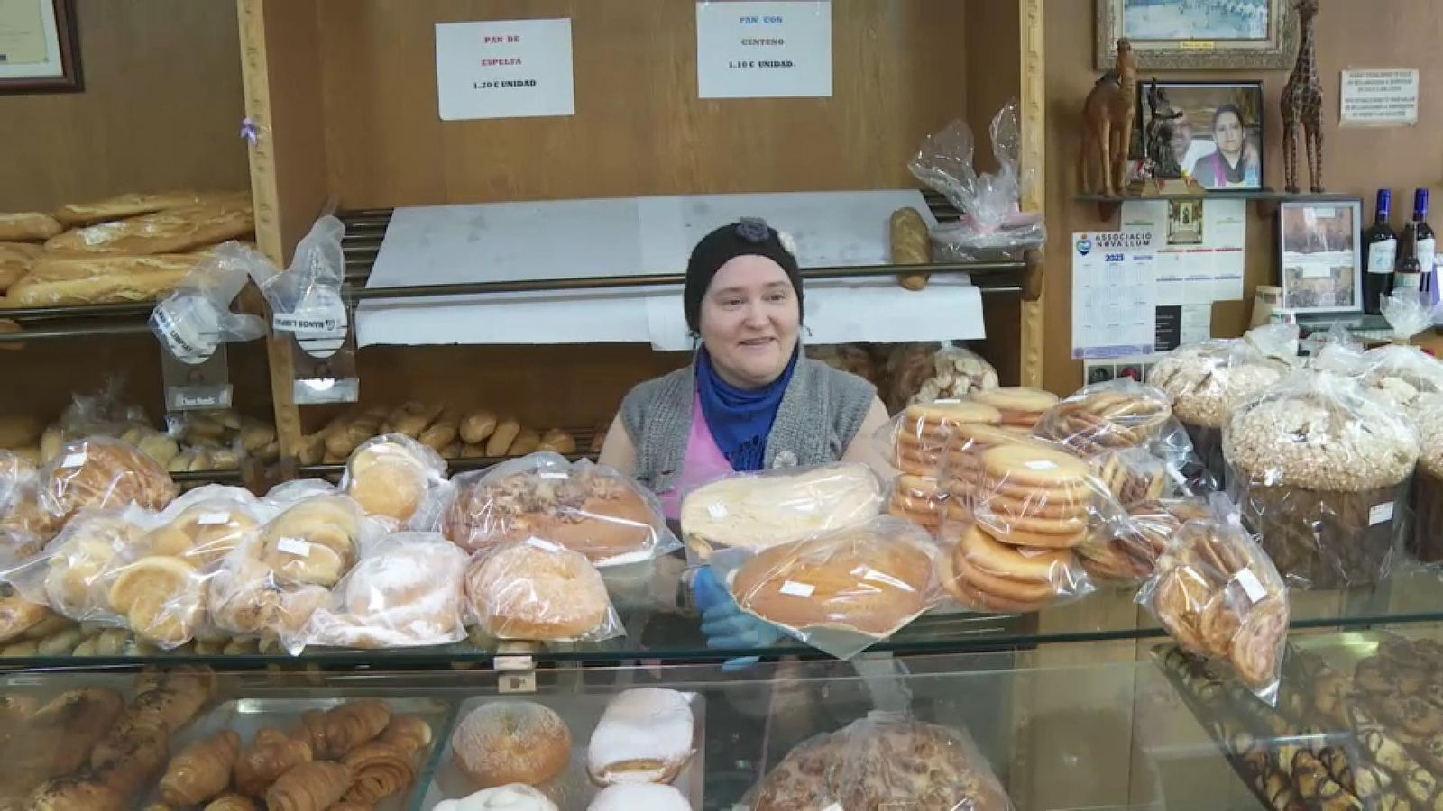 Amparo Rodríguez, la fornera de Godella, a qui l'SGAE li reclamava el pagament del cànon musical