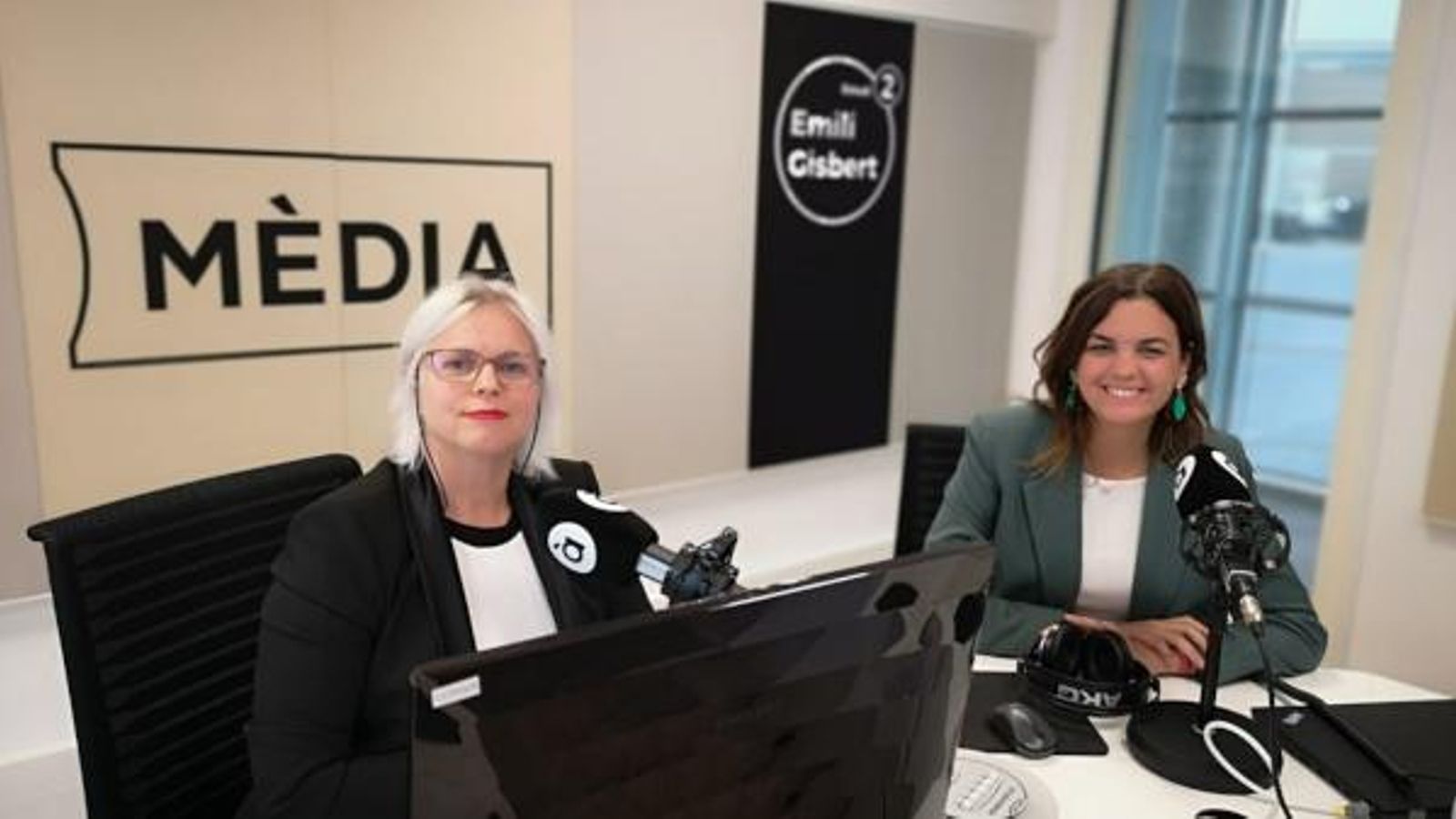 Sandra Gómez en 'Les notícies del matí'