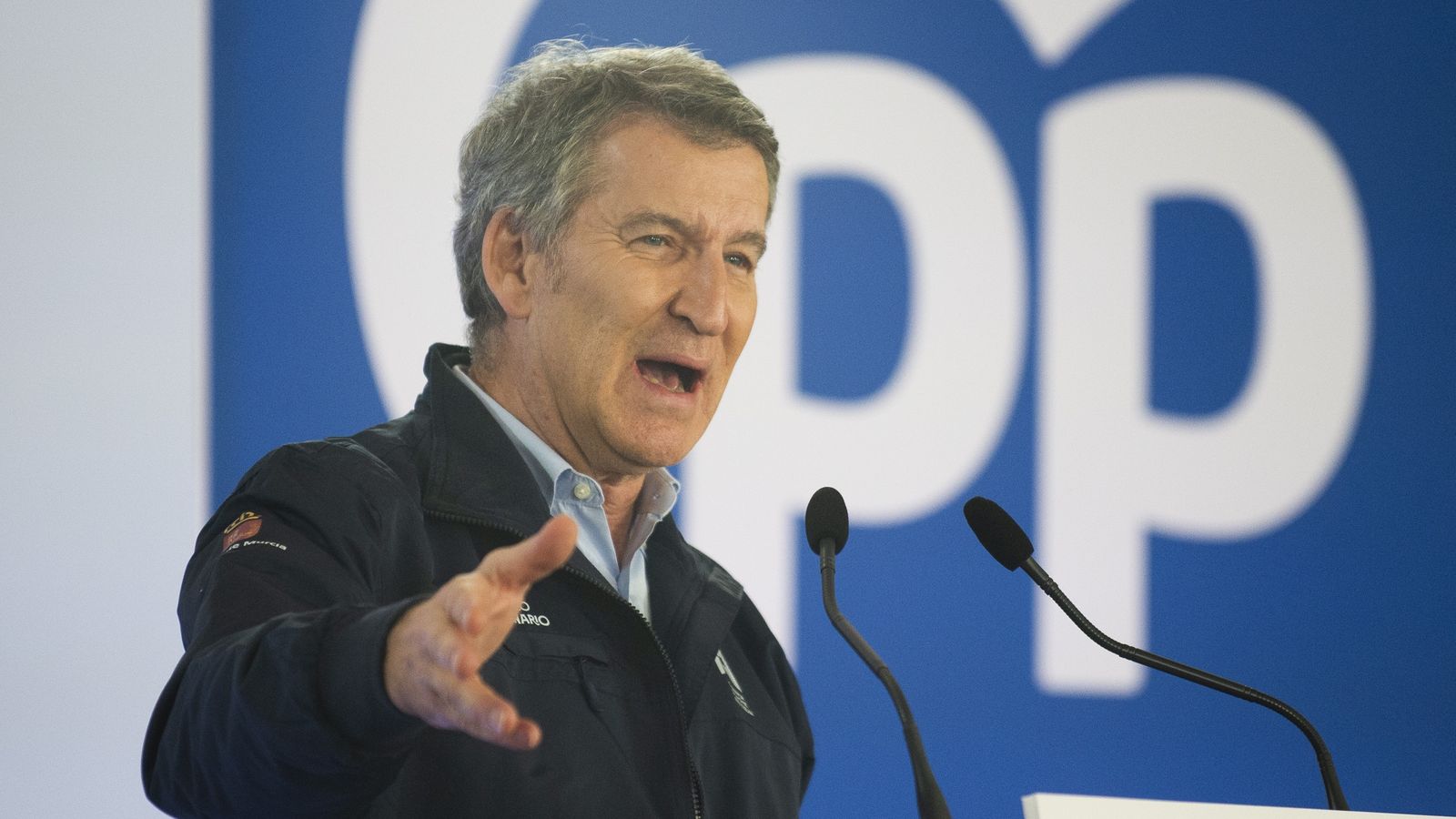 Alberto Núñez Feijóo, lider dels populars, en una imatge d'arxiu