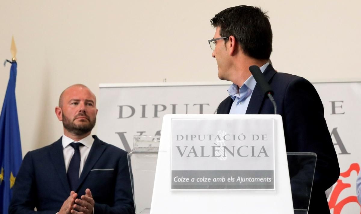 Jorge Rodríguez i el seu successor, Toni Gaspar Jorge Rodríguez i el seu successor, Toni Gaspar