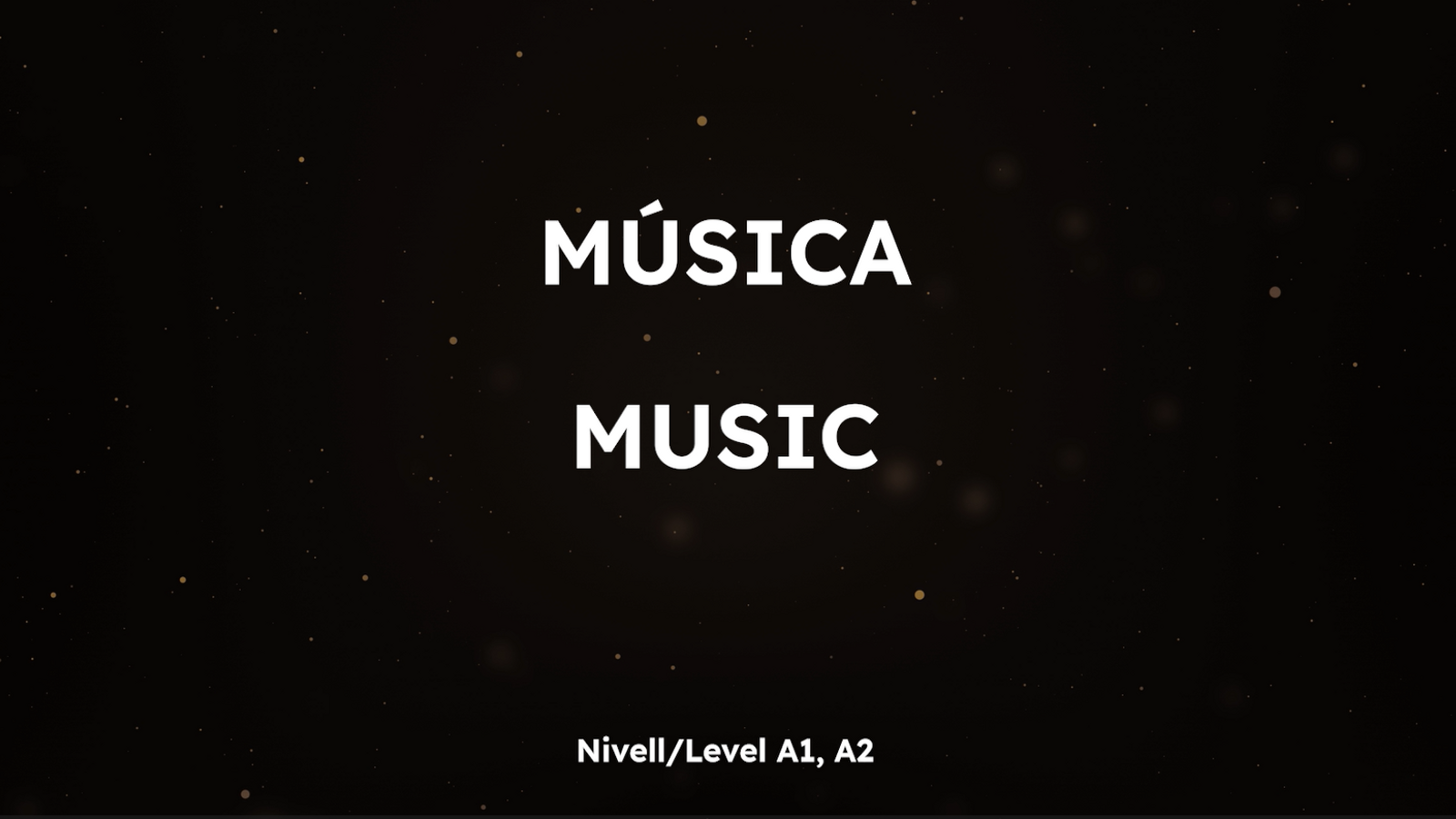 Memory Mots - Music (A)