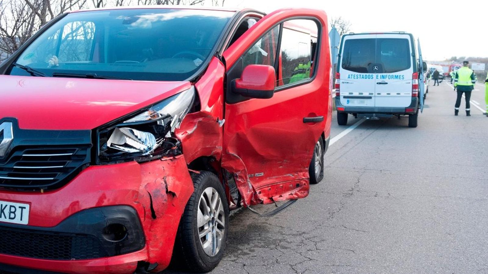 Accident de trànsit produït la setmana passada