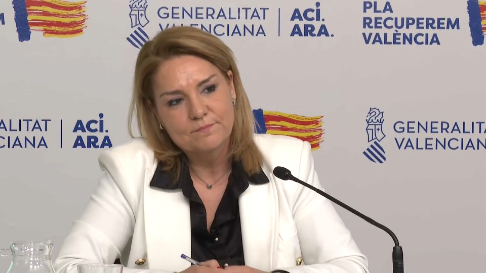 La vicepresidenta del Consell, Susana Camarero