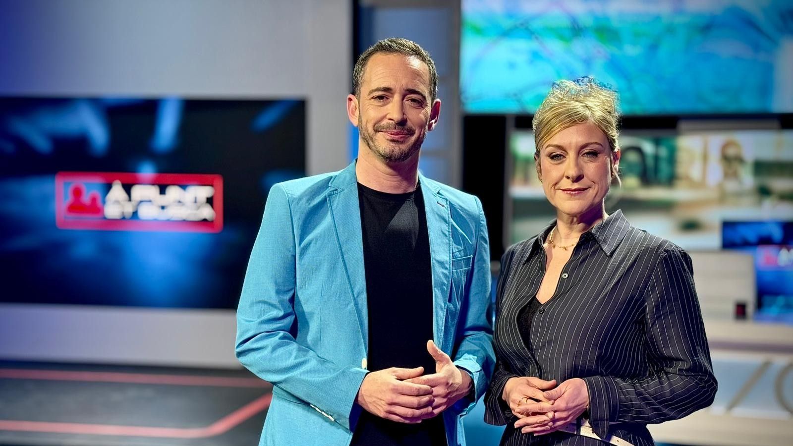 Juan Nieto i Mireia Llinares donen veu a les famílies que continuen buscant i ajuden a mantindre viva la recerca en el programa 'À Punt et busca'