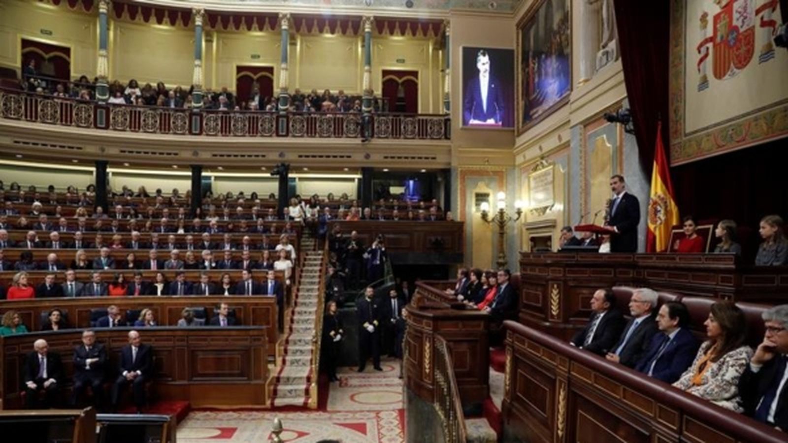 Acte de celebració del 40 aniversari de la Constitució