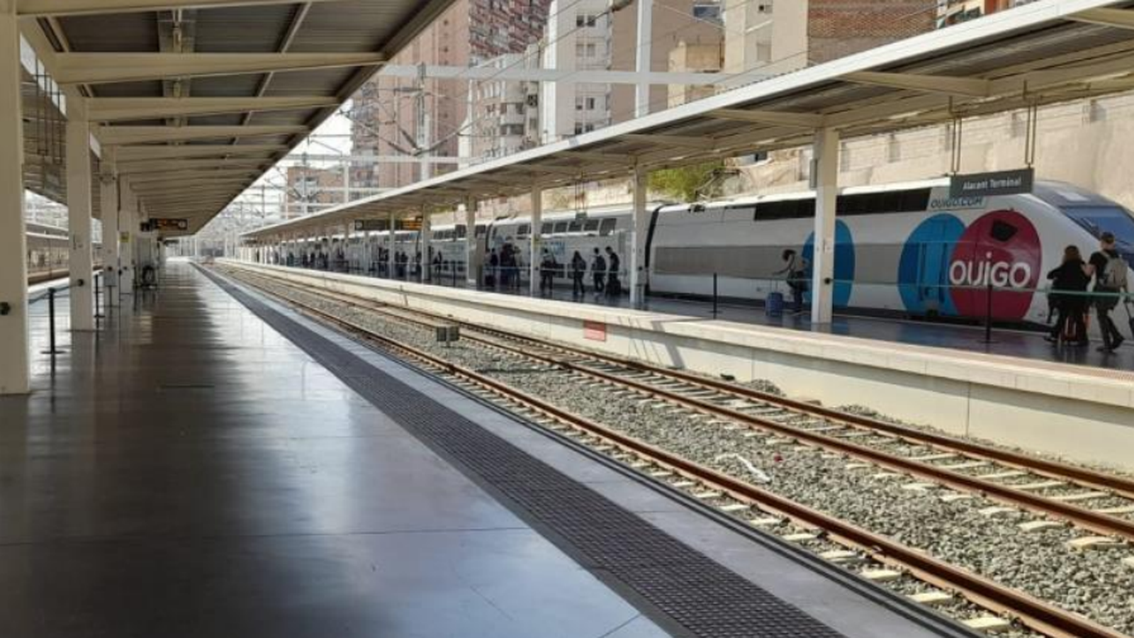 Imatge d'arxiu de l'estació de trens d'Alacant