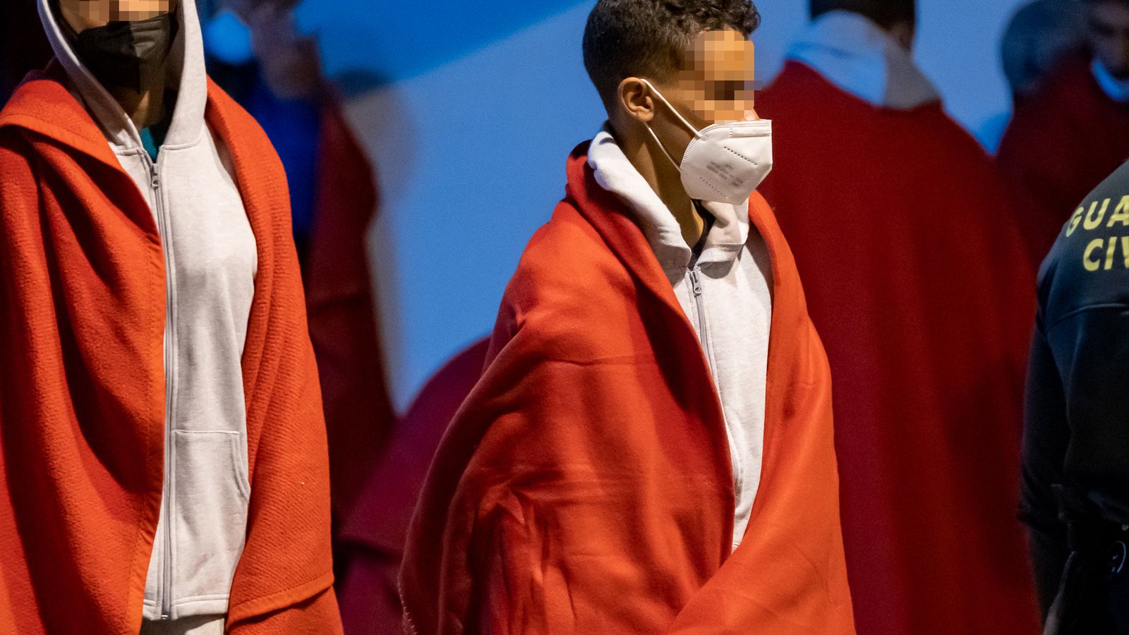 Migrants menors arribats en 2021 a Canàries