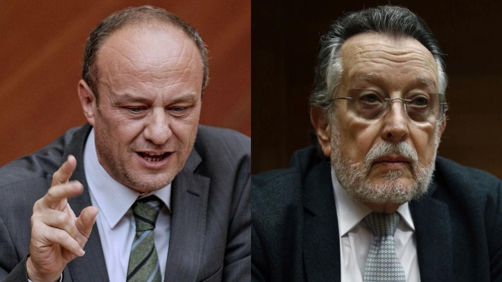 D'esquerra a dreta, Rafael Rubio i Alfonso Grau