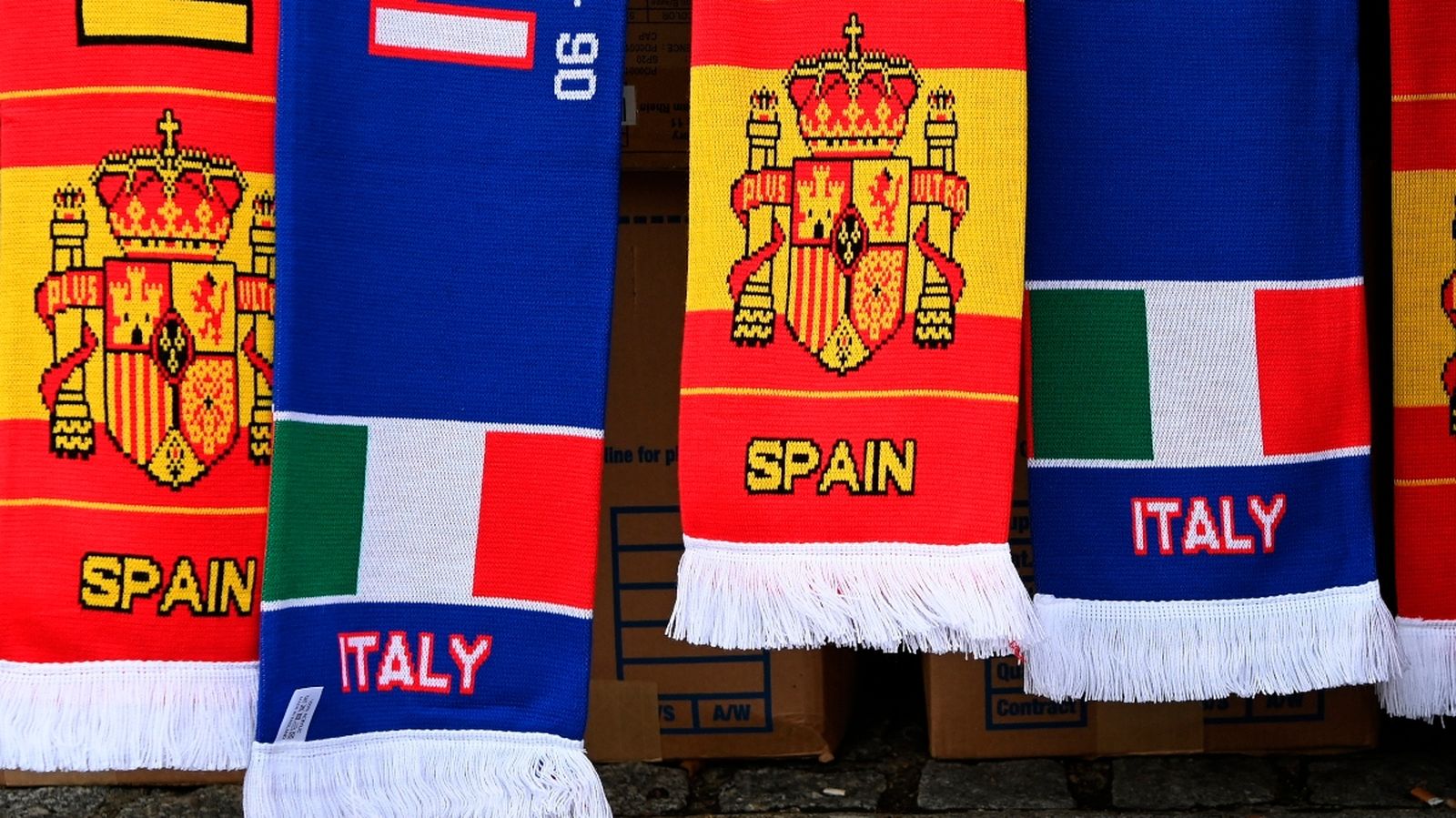 Bufandes Espanya i Itàlia