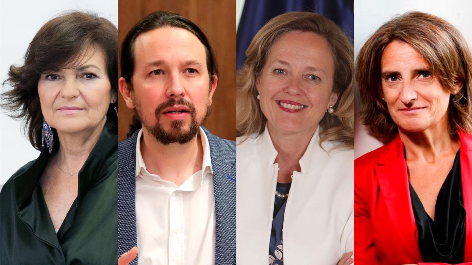 Calvo, Iglesias, Calviño i Ribera