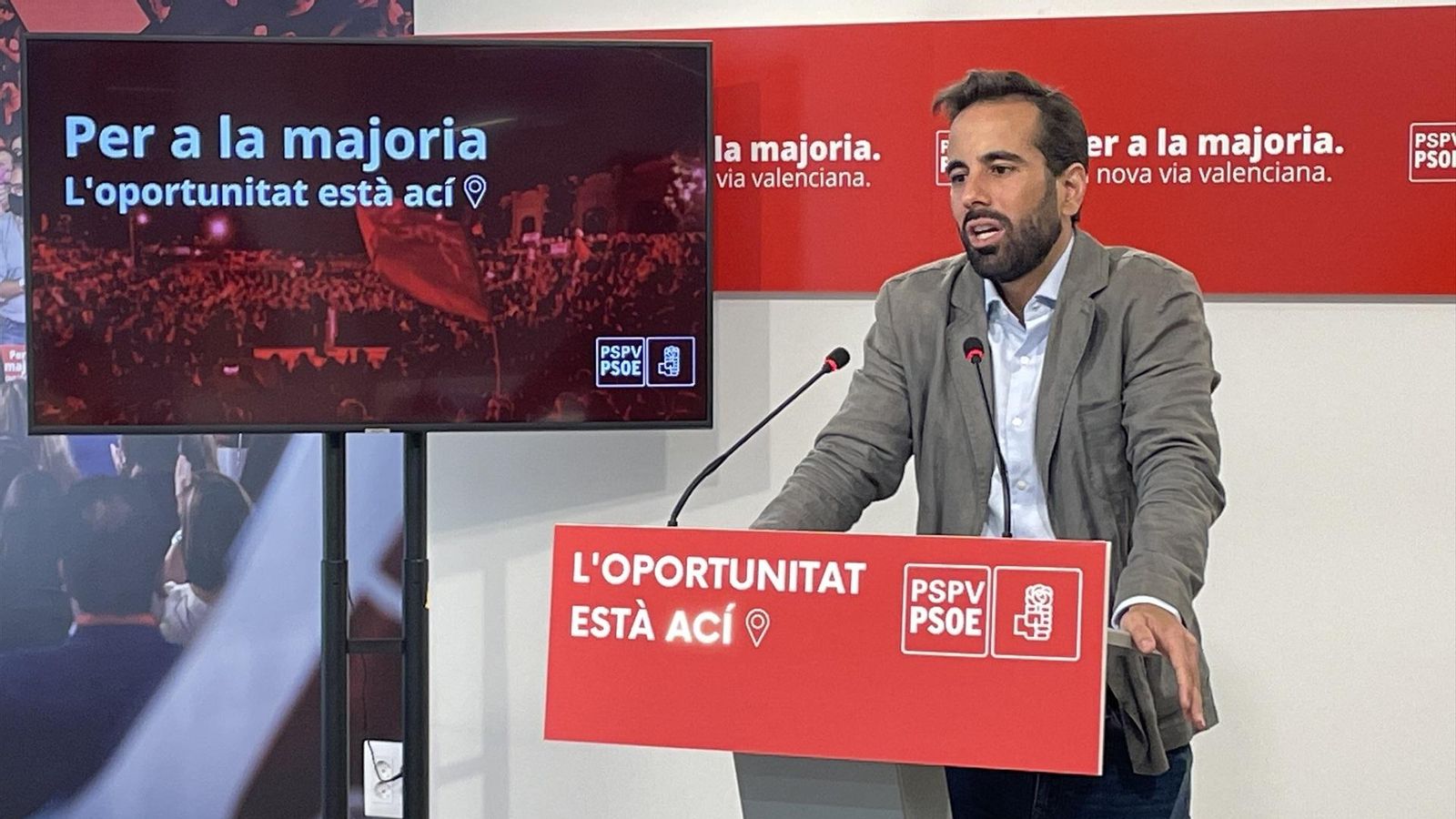 El secretari d'organització del PSPV, José Muñoz (arxiu)