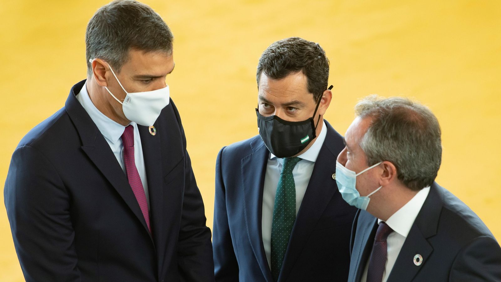 Sánchez, aquest dimarts, en un foro organitzat a Sevilla