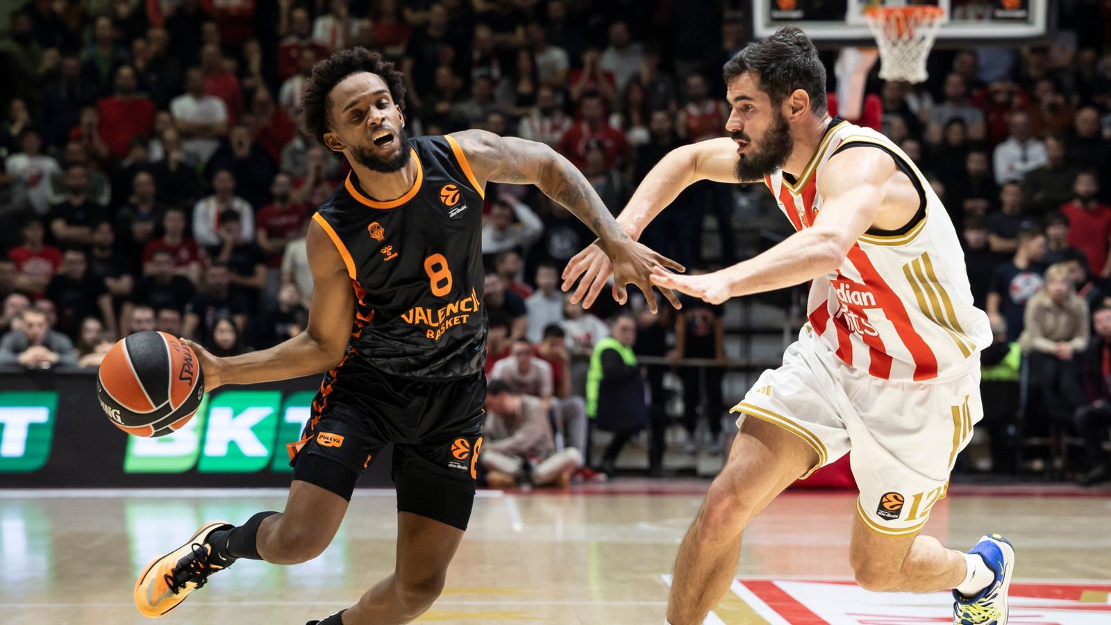 Montero i Kalinic, en una acció del duel