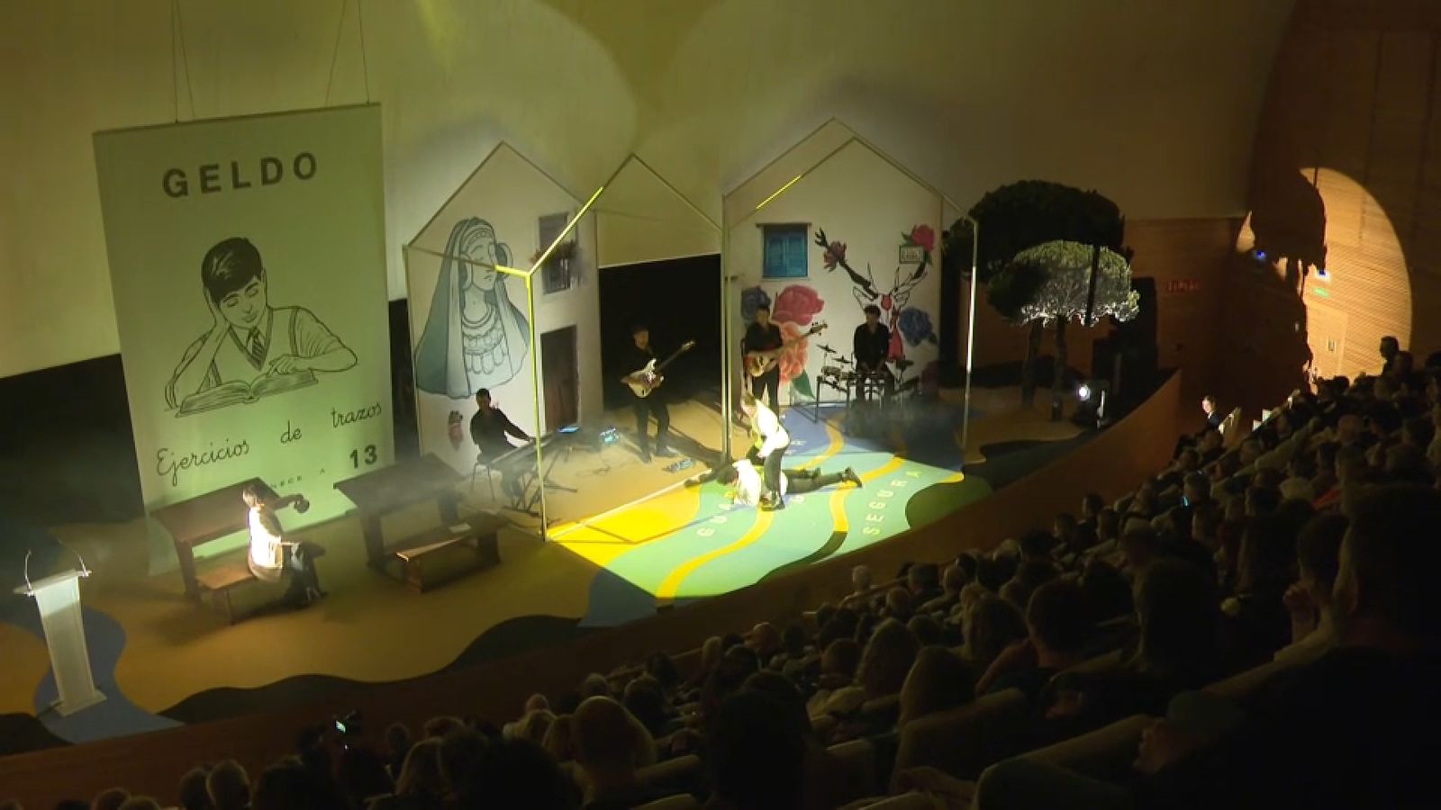 Un moment de l'acte de reconeixement de Geldo i Guardamar