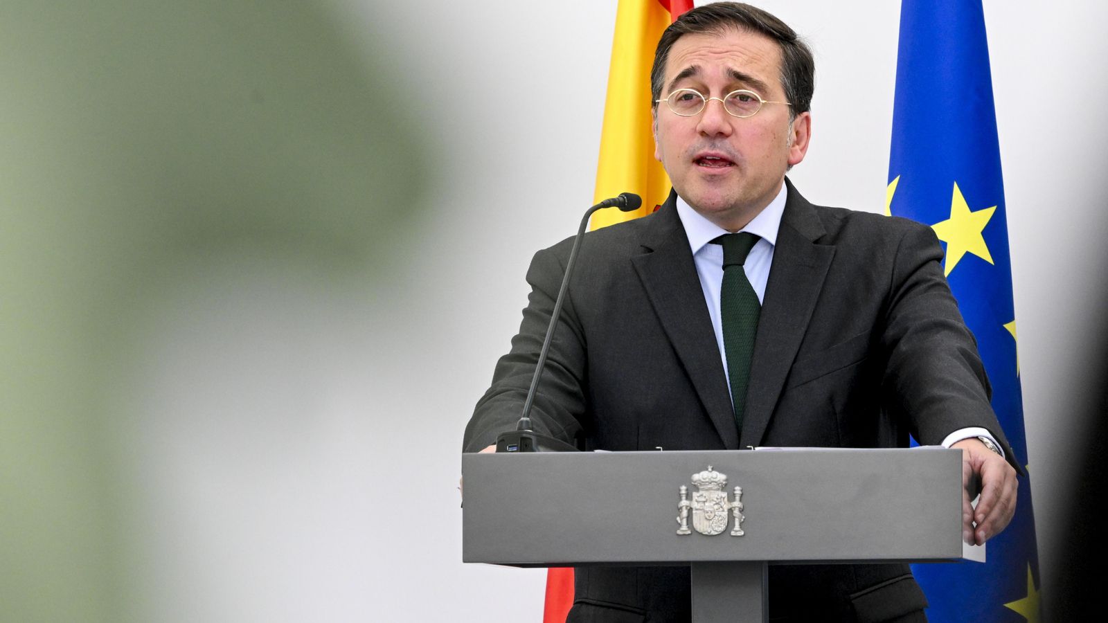 El ministre d'Afers Estrangers, José Manuel Albares,