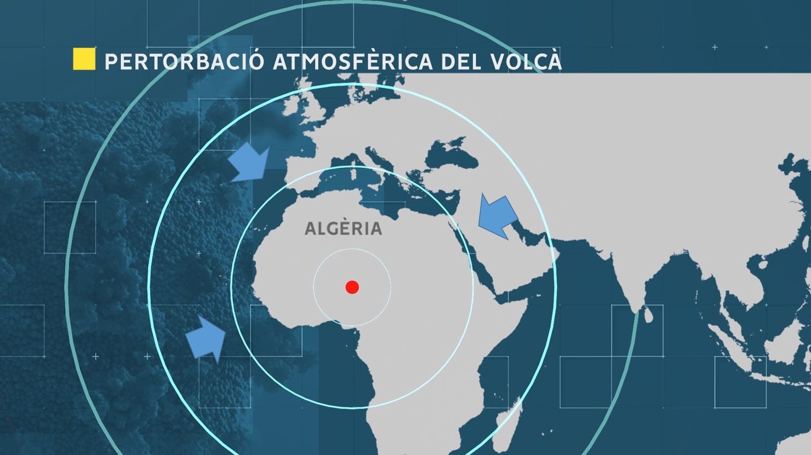 L'ona de pressió ens va arribar després de passar per Groenlàndia
