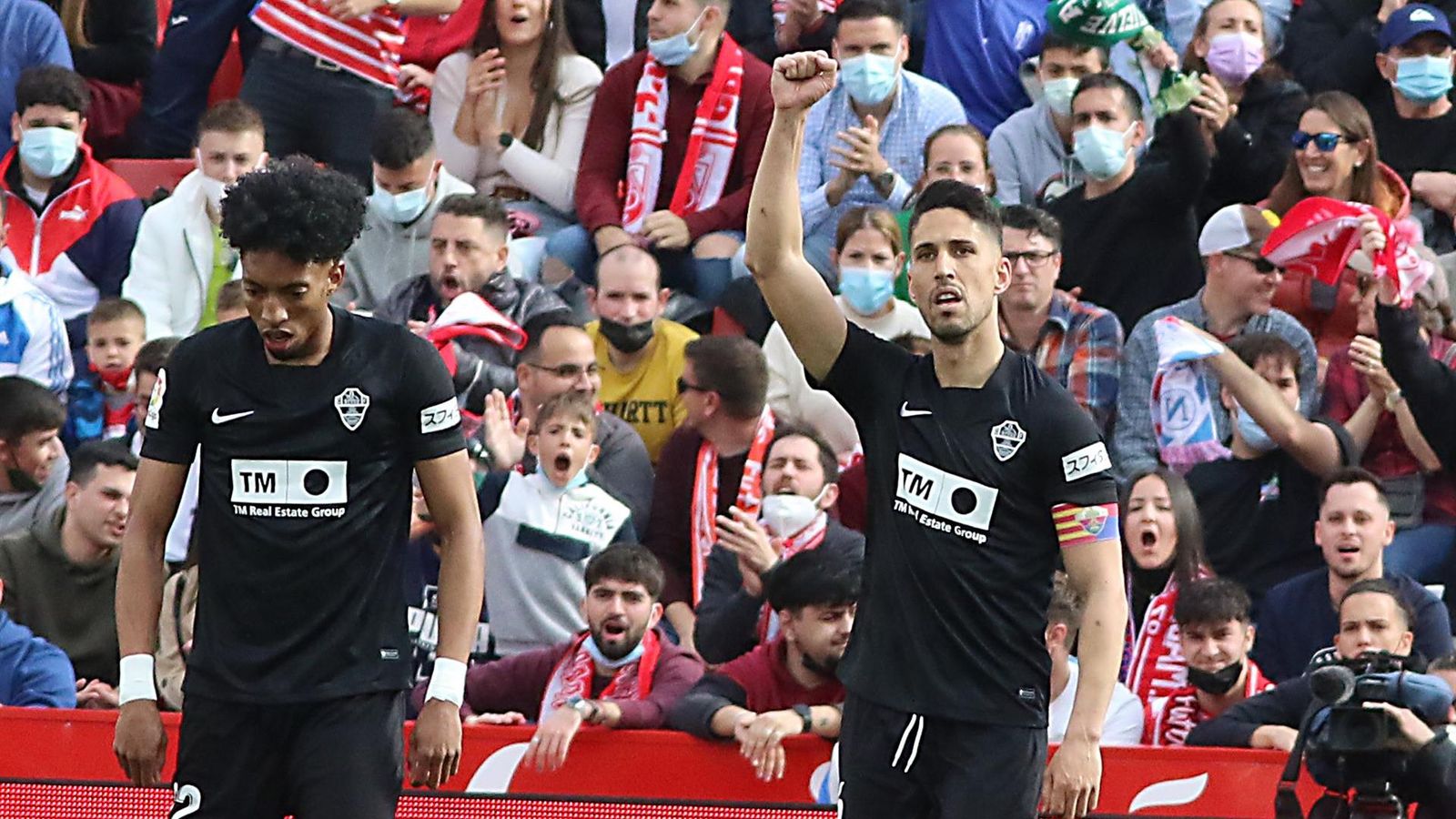 Fidel celebra el gol