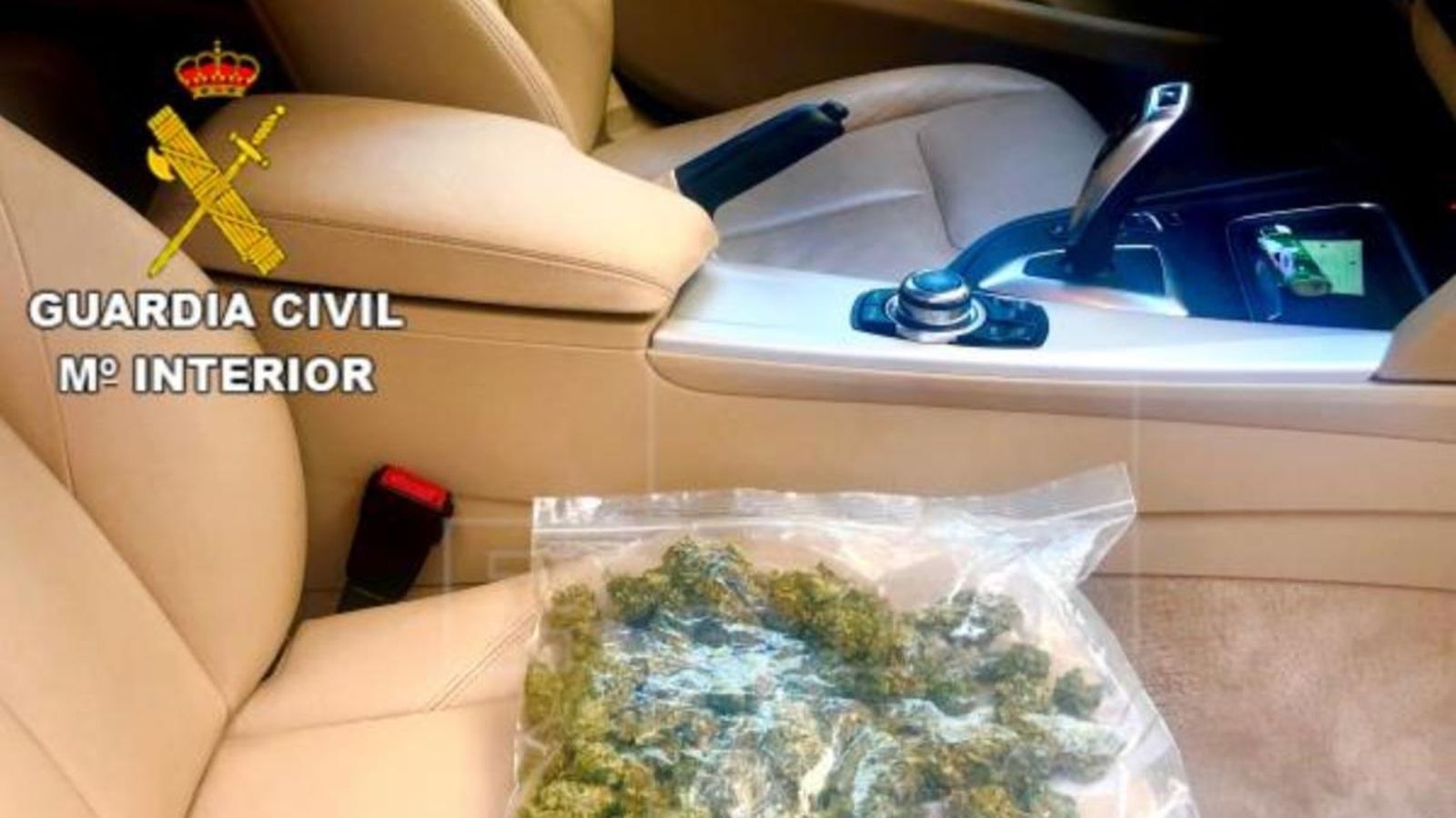 La bossa contenia 170 grams de marihuana