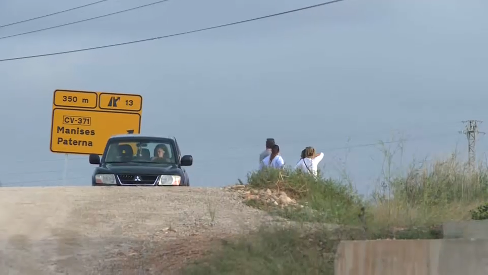 Familiars de l'home desaparegut a Paterna s'han apropat a la zona