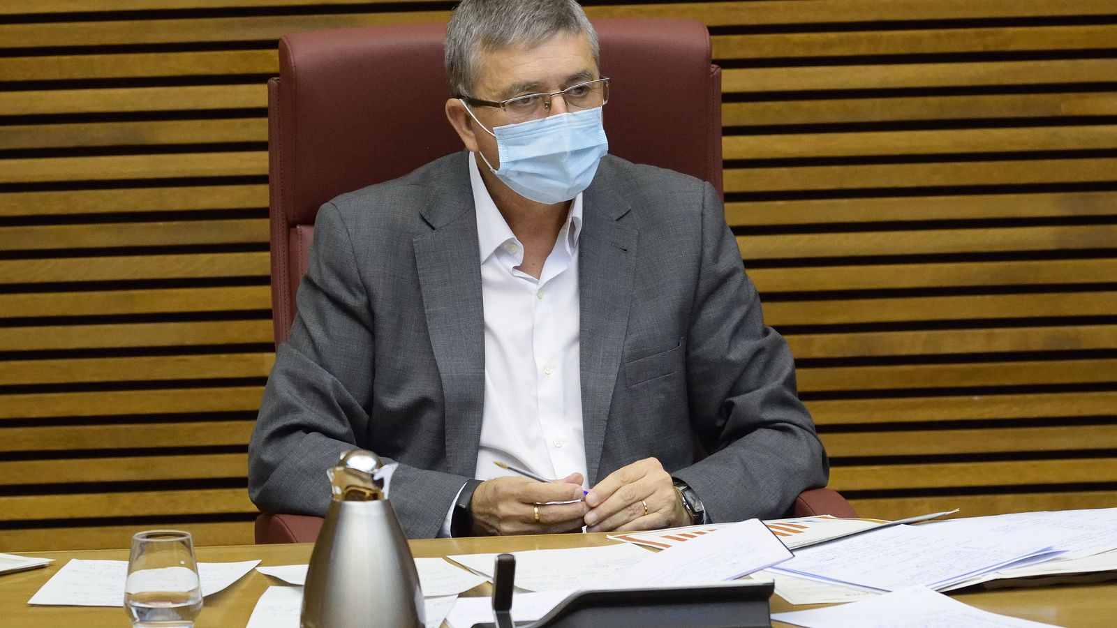 Climent, aquest dimecres, a les Corts