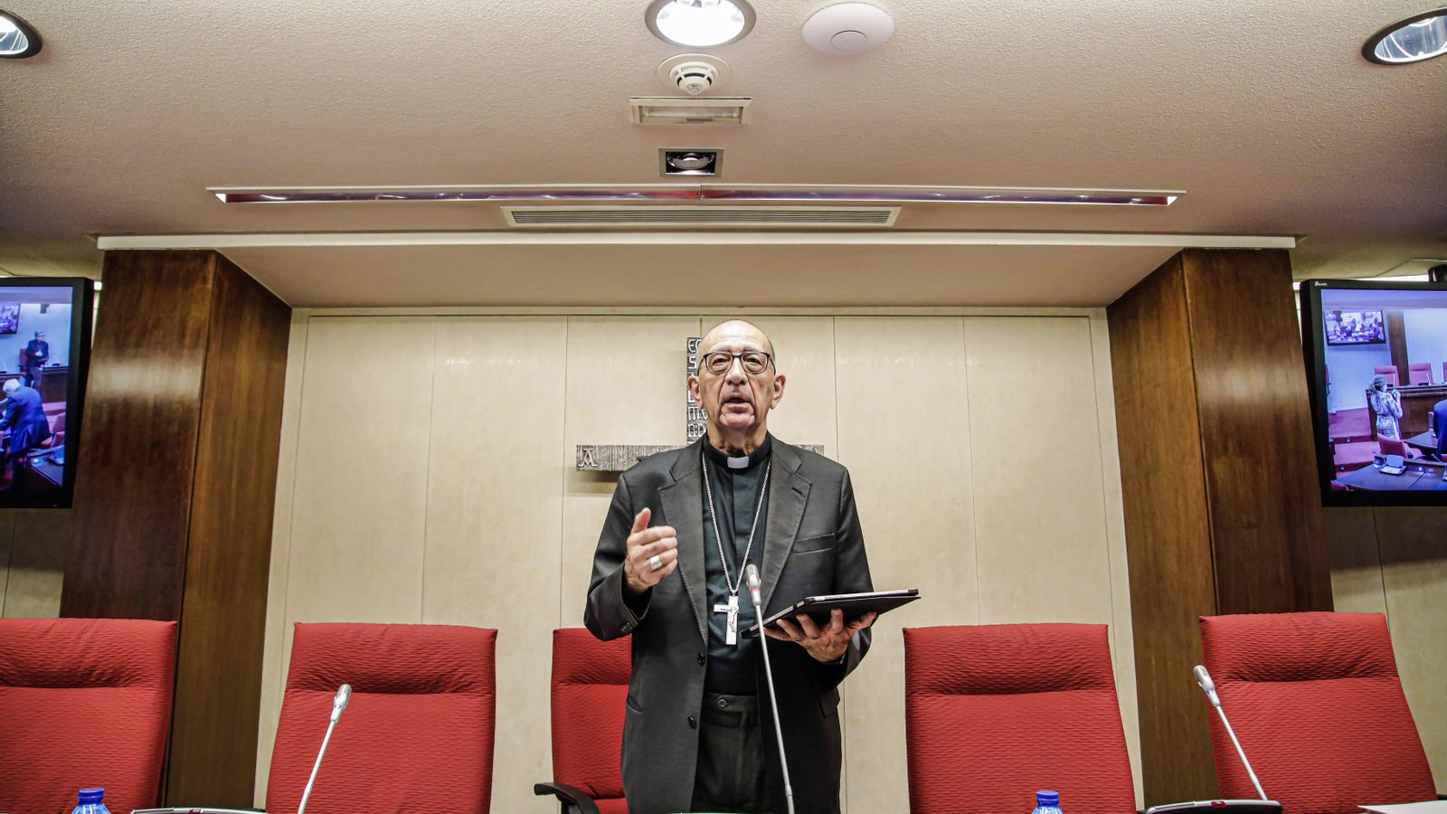 El president de la Conferència Episcopal Espanyola i arquebisbe de Barcelona, cardenal Juan José Omella