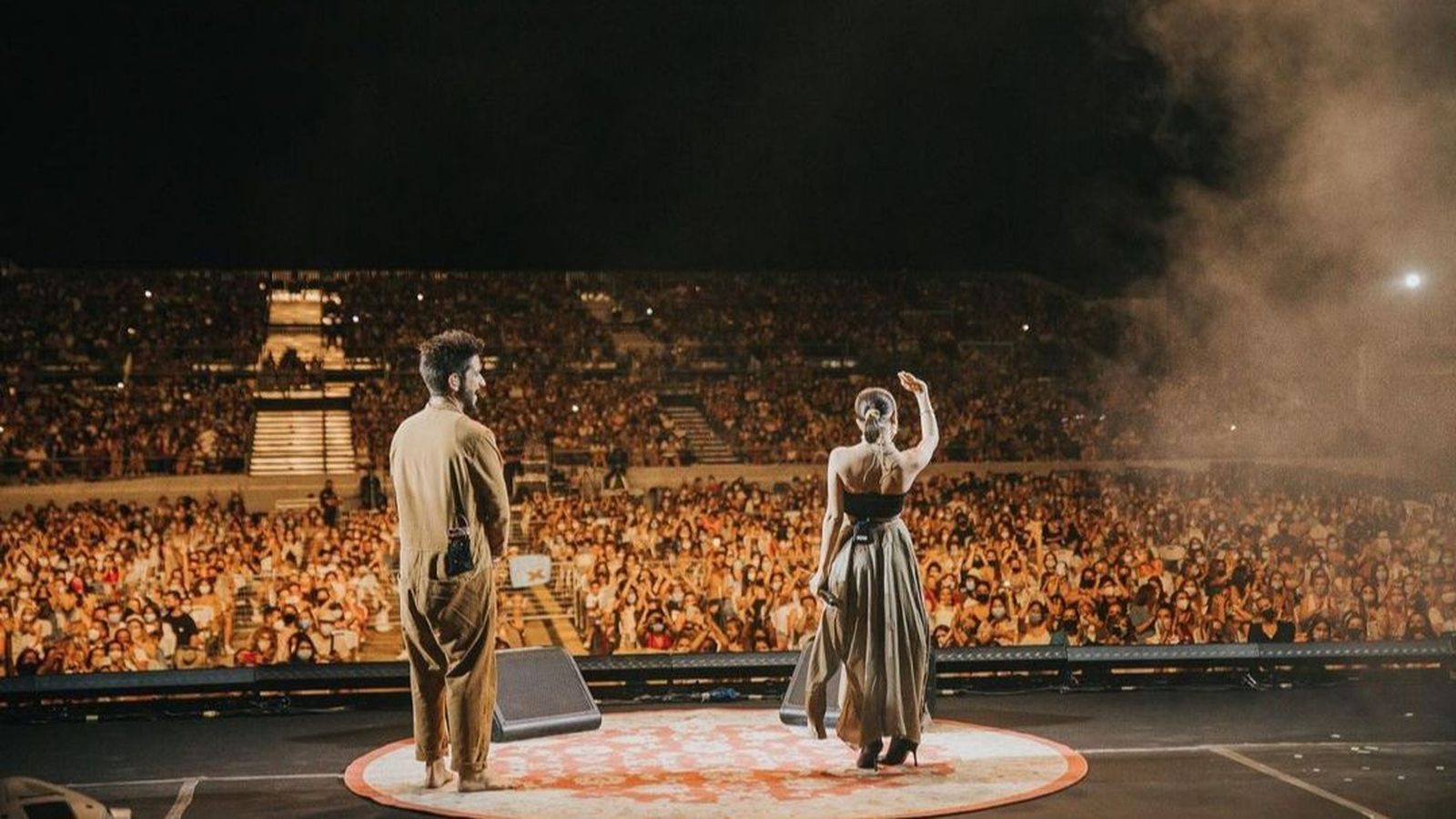 Els artistes colombians Camilo i Eva Luna en el LUCE Benicàssim