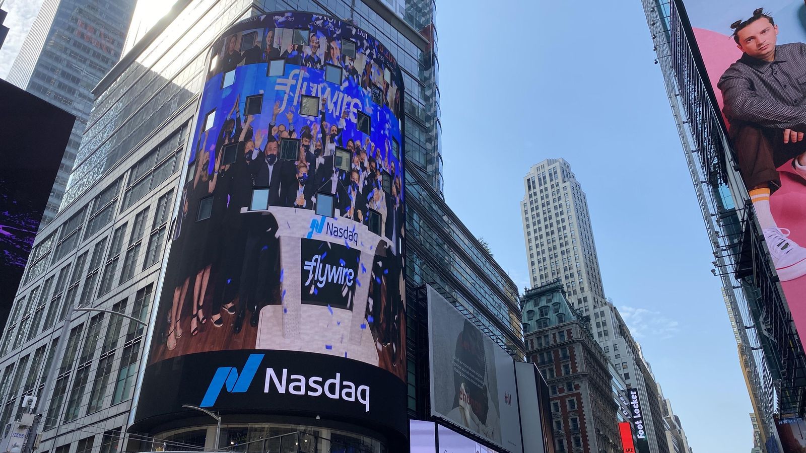 Estrena de Flywire en el mercat Nasdaq, a Nova York