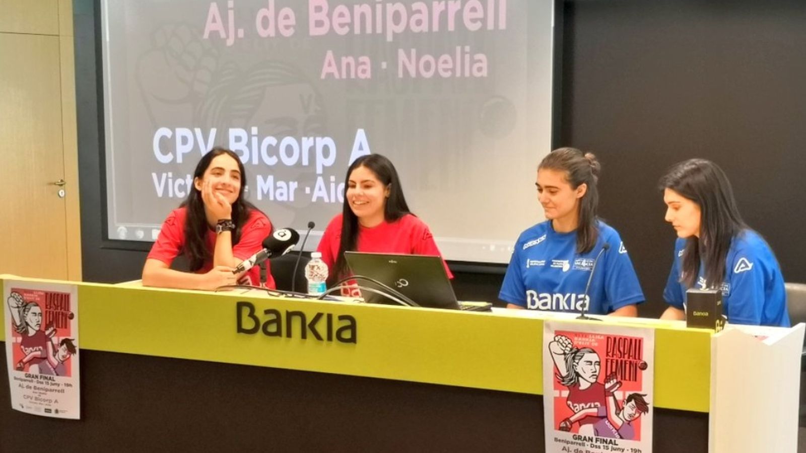 Finalistes de la Lliga Bankia de Raspall d’Elit Femení 2019