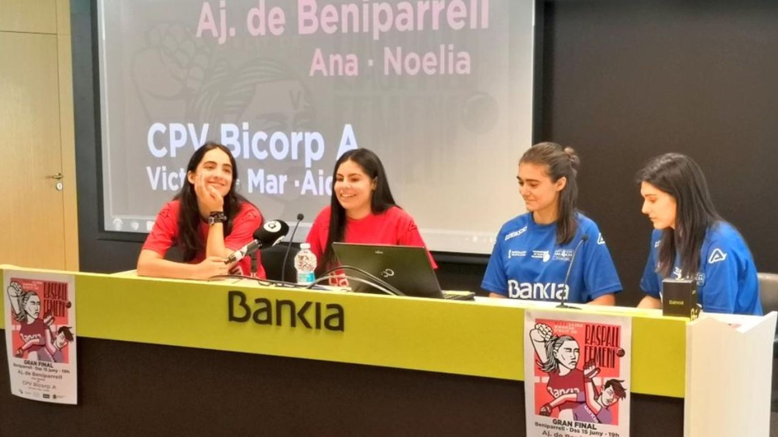 Finalistes de la Lliga Bankia de Raspall d’Elit Femení 2019