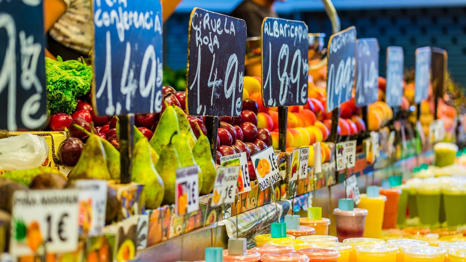 Aparador d'un supermercat (arxiu)