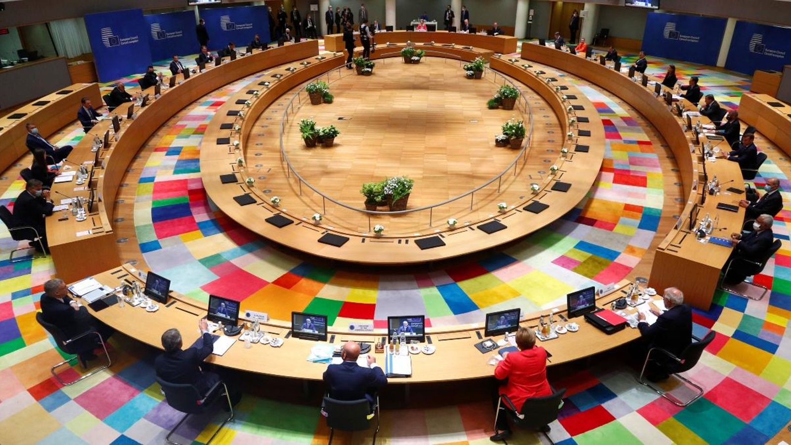 És la primera cimera presencial des que va començar la crisi sanitària