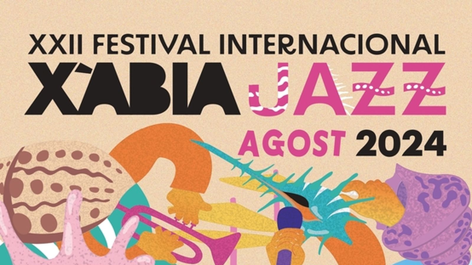 Cartell Xàbia Jazz 2024