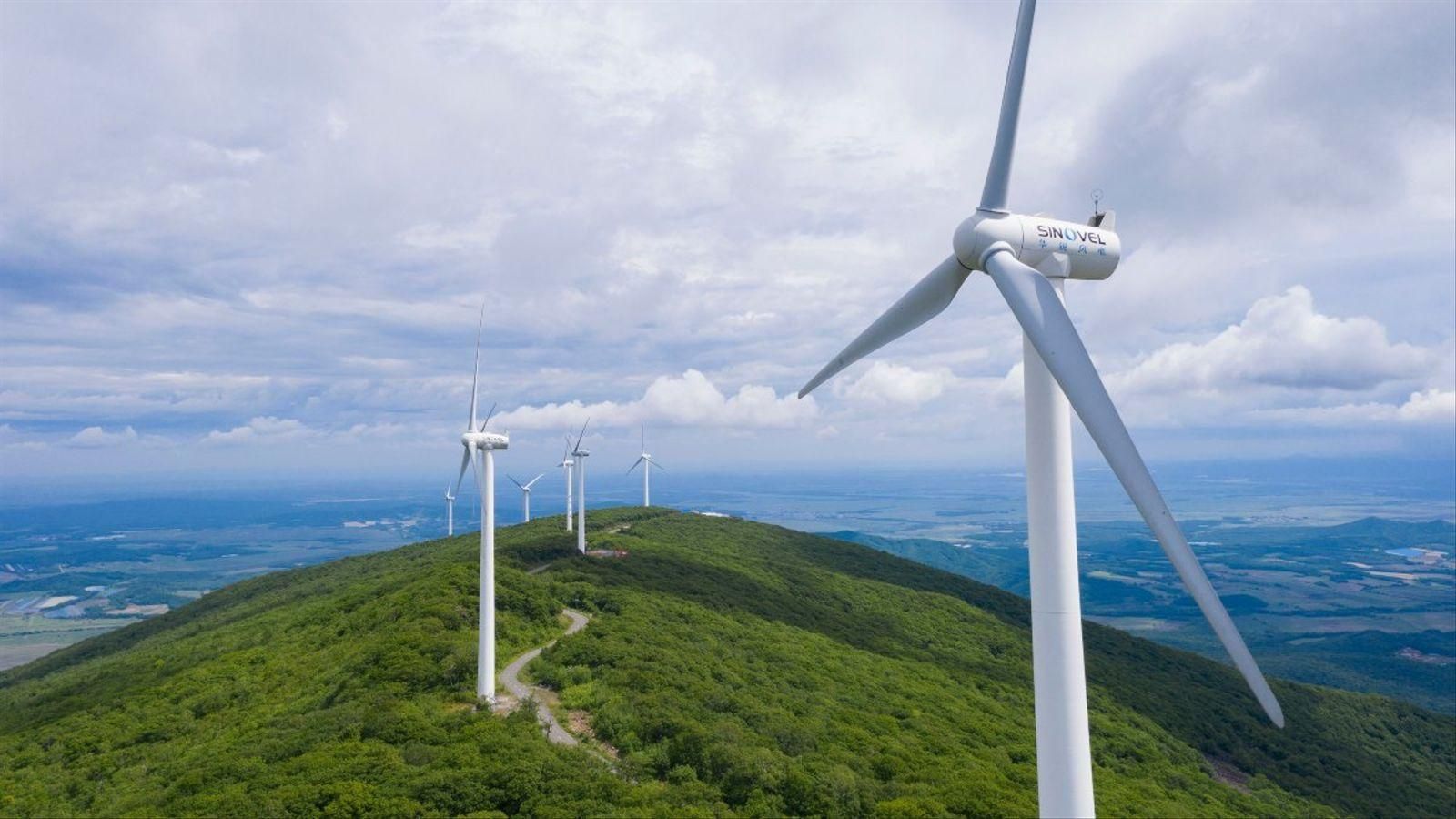 Imatge d'un parc eòlic