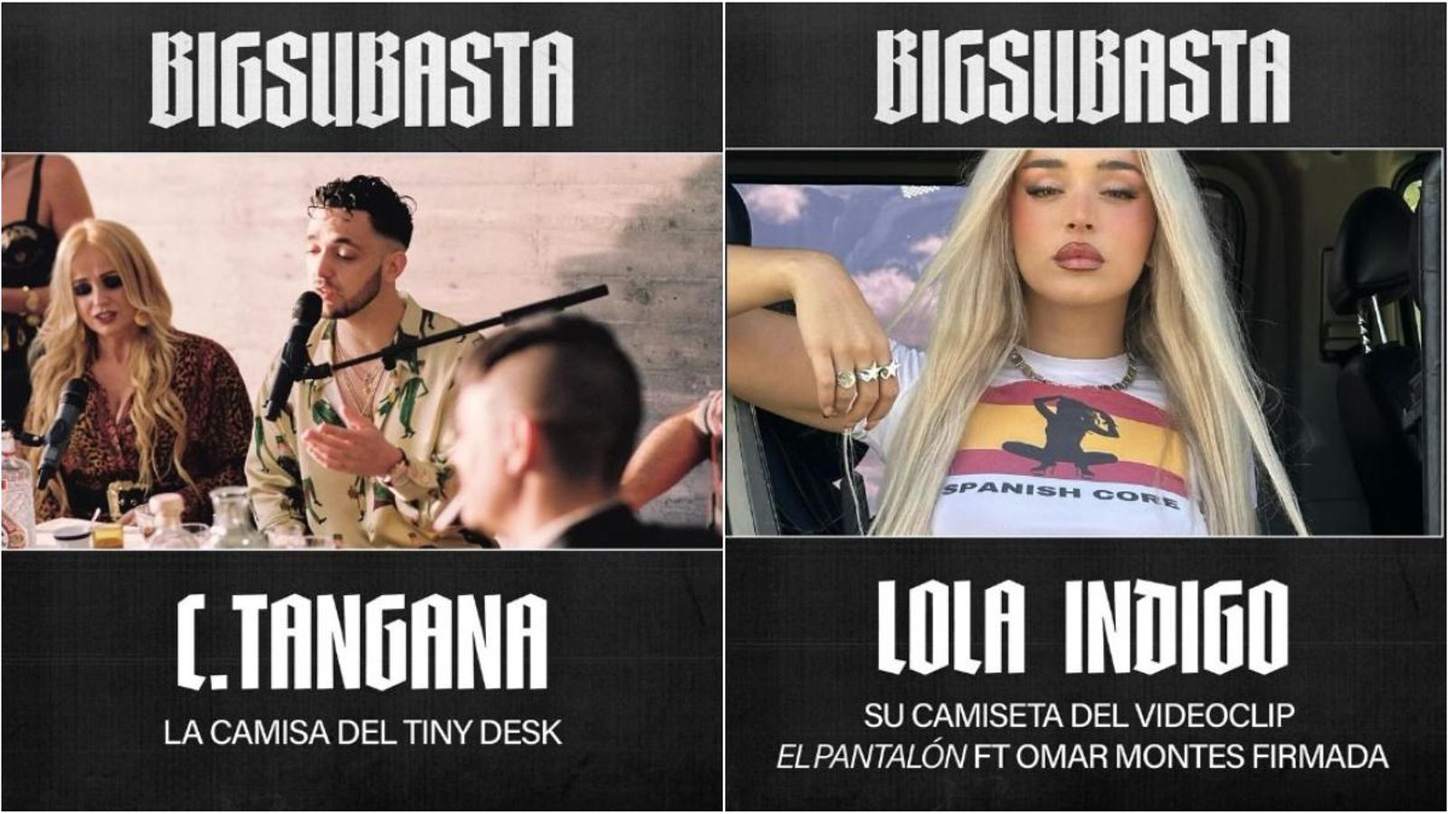 Objectes que se subhastaran en la Bigsubasta